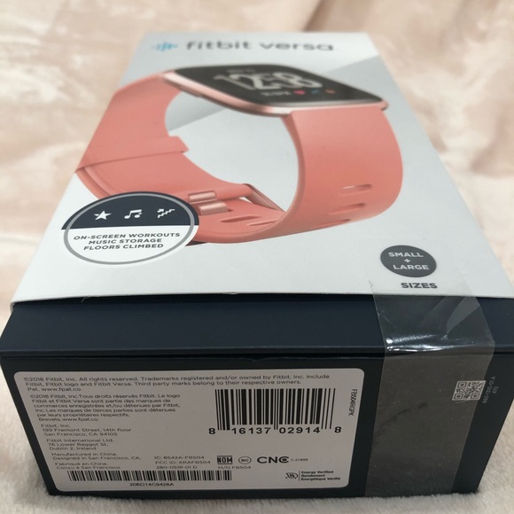 Fitbit Versa 1-Special Rose Gold Edition - Picture 3 of 8